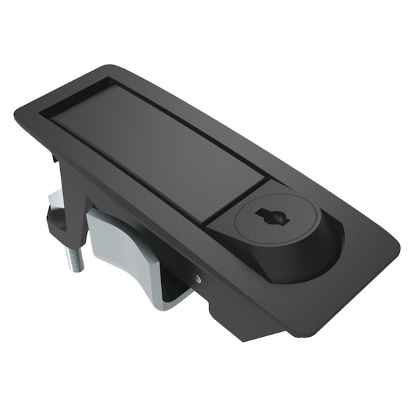 Lever Latch  Blk W/Lock